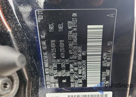 2021 Toyota Highlander Xle from USA, damaged, VIN 5TDGZRBH2MS534096